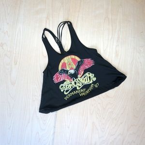 Forever 21 Aerosmith Graphic Tank Top
